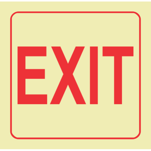 Photoluminescent signs
