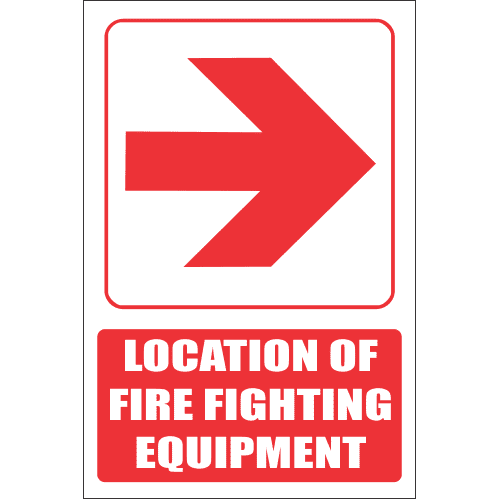 Fire Fighting Signs