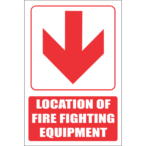 Fire Fighting Signs