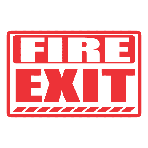 Fire Fighting Signs