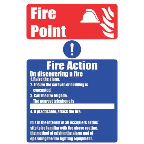 Fire Fighting Signs