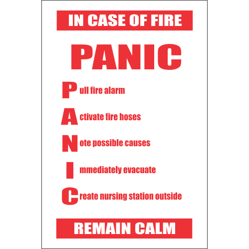 Fire Fighting Signs