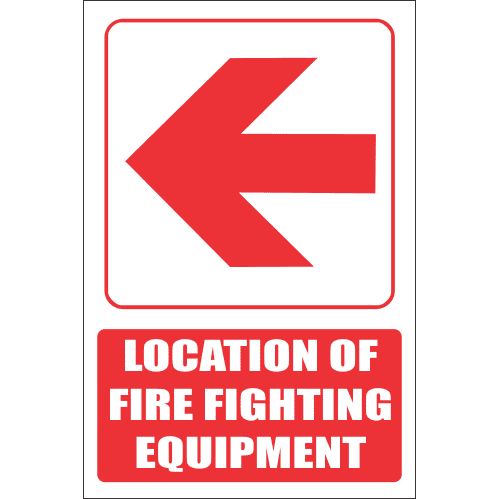 Fire Fighting Signs