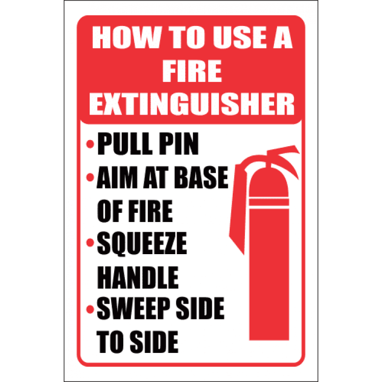Fire Fighting Signs